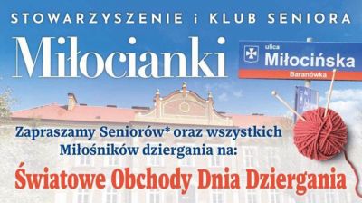Baner - Światowe Obchody Dnia Dziergania